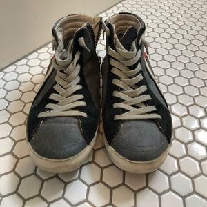 golden goose slide sneakers